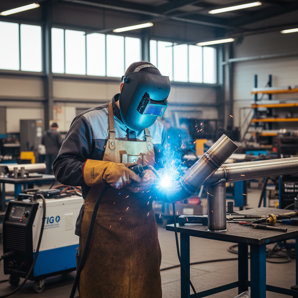 Soudeur TIG (Tungsten Inert Gas) / Soudeuse TIG