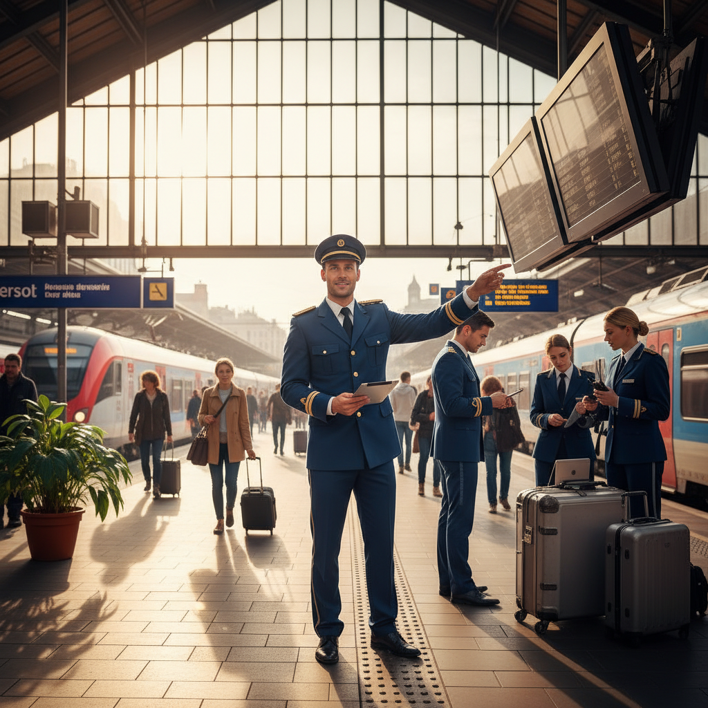 Sous-chef de gare / Sous-cheffe de gare