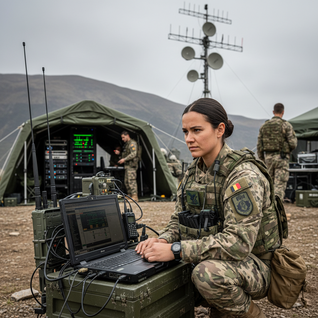 Sous-officier·ère responsable des systèmes de communication et information (CIS)