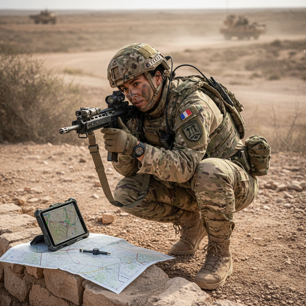 Sous-Officier/Sous-Officière combat-manœuvre