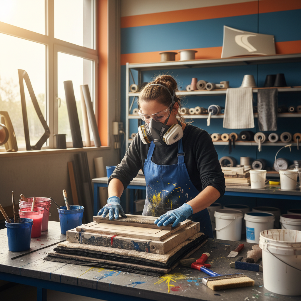 Stratifieur (Polyester/Composite) / Stratifieuse