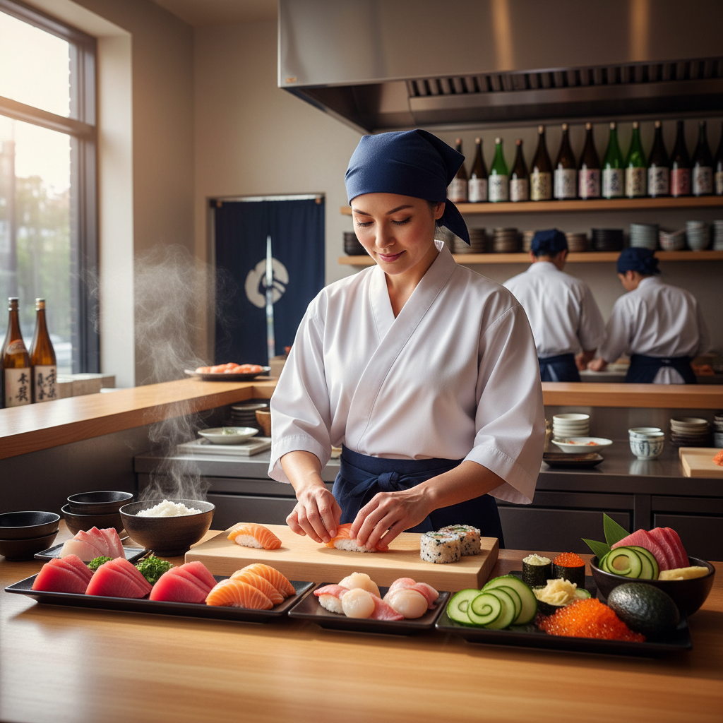 Sushiman / Sushiwoman / Maître Sushi