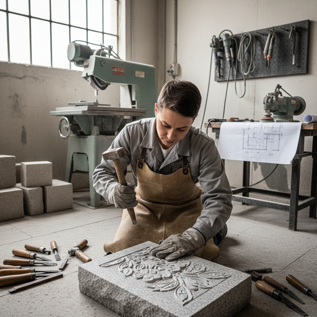 Tailleur·euse de monuments funéraires