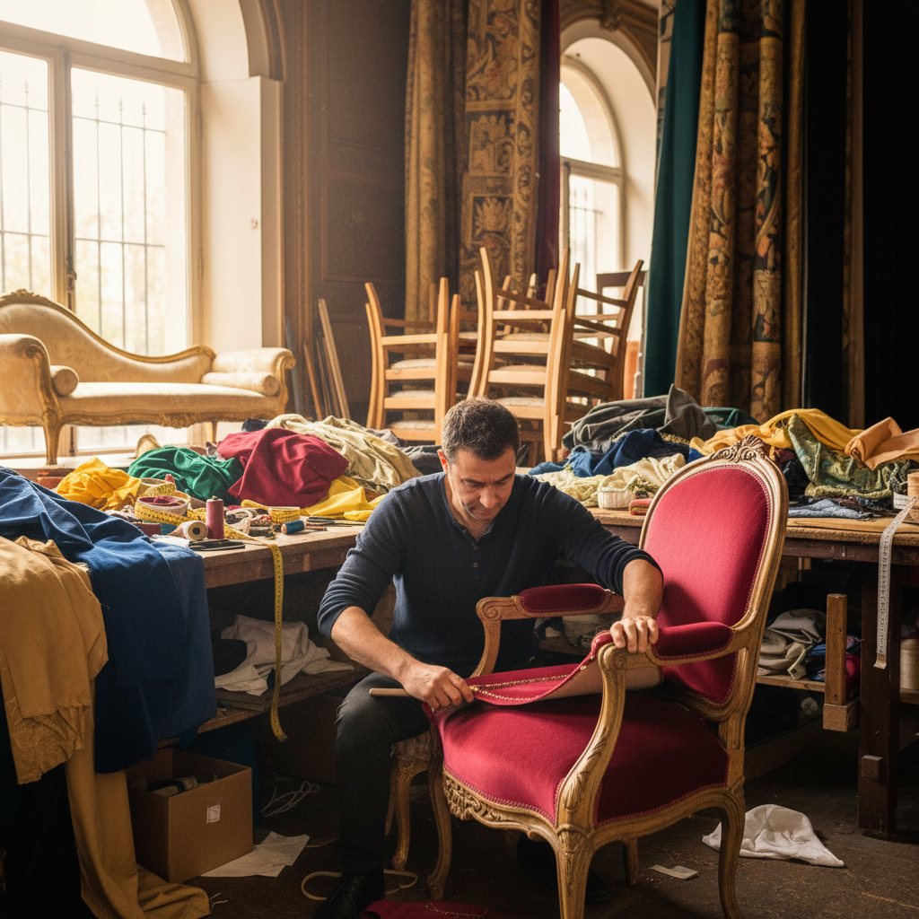 Tapissier de théâtre / Tapissière de théâtre