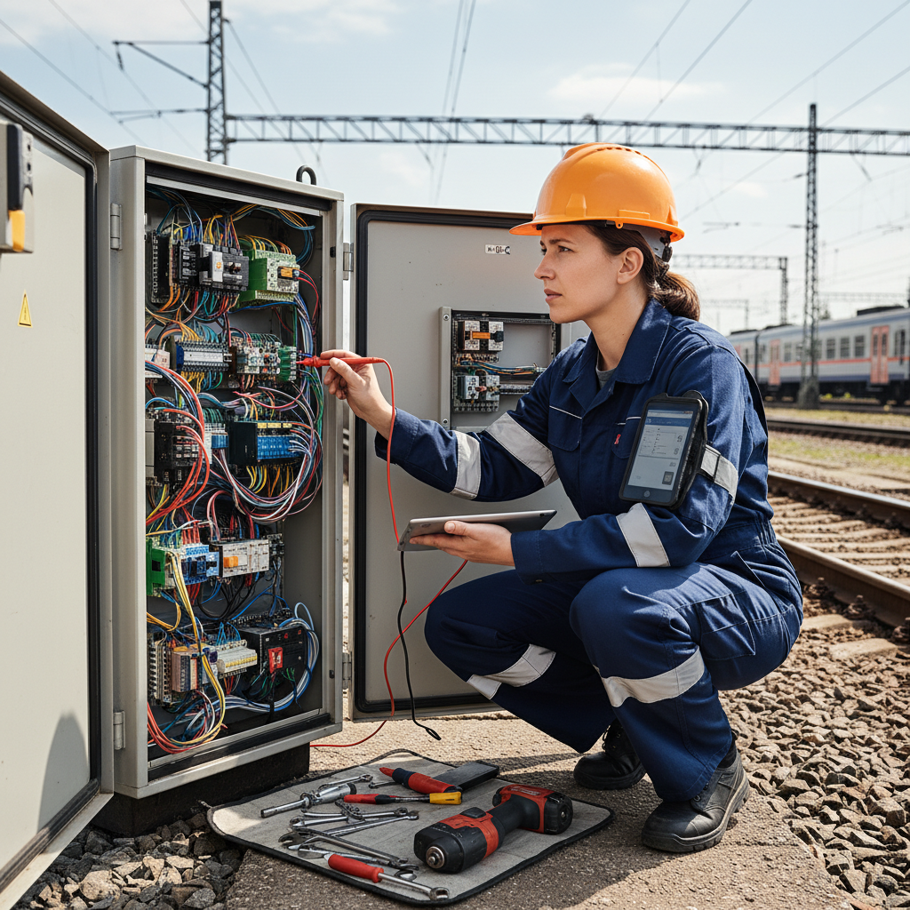 Technicien·ne électromécanicien·ne signalisation ferroviaire