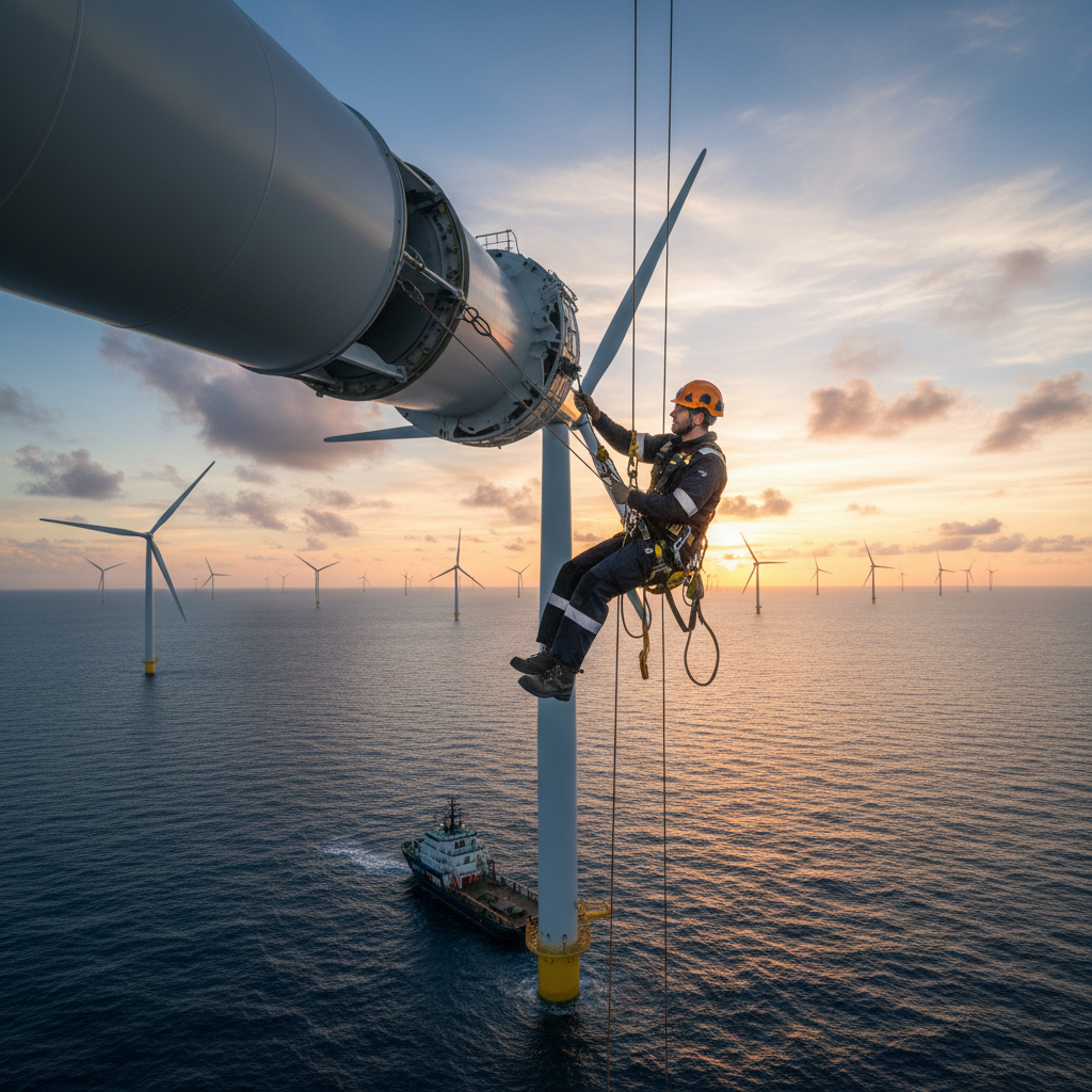 Technicien éolien offshore / Technicienne éolienne offshore