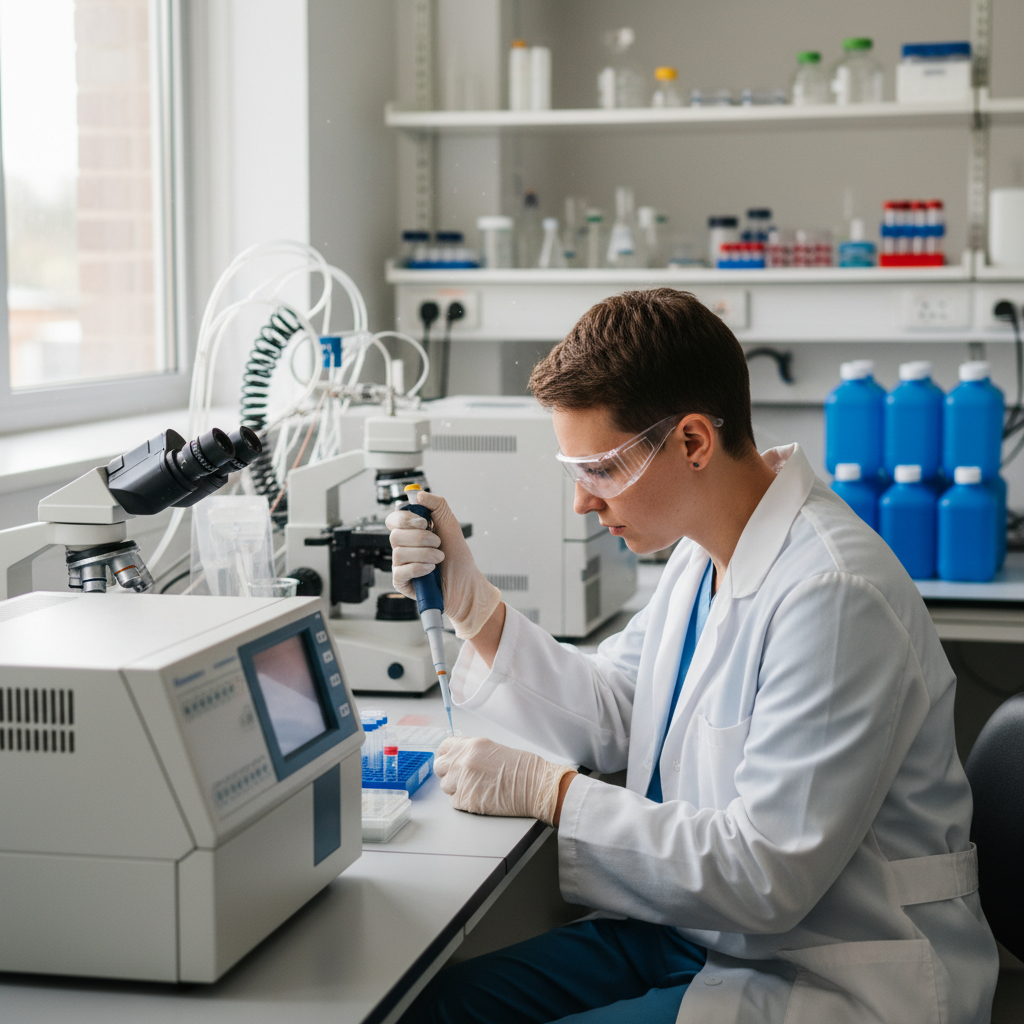 Technicien·ne de laboratoire d’analyse des eaux