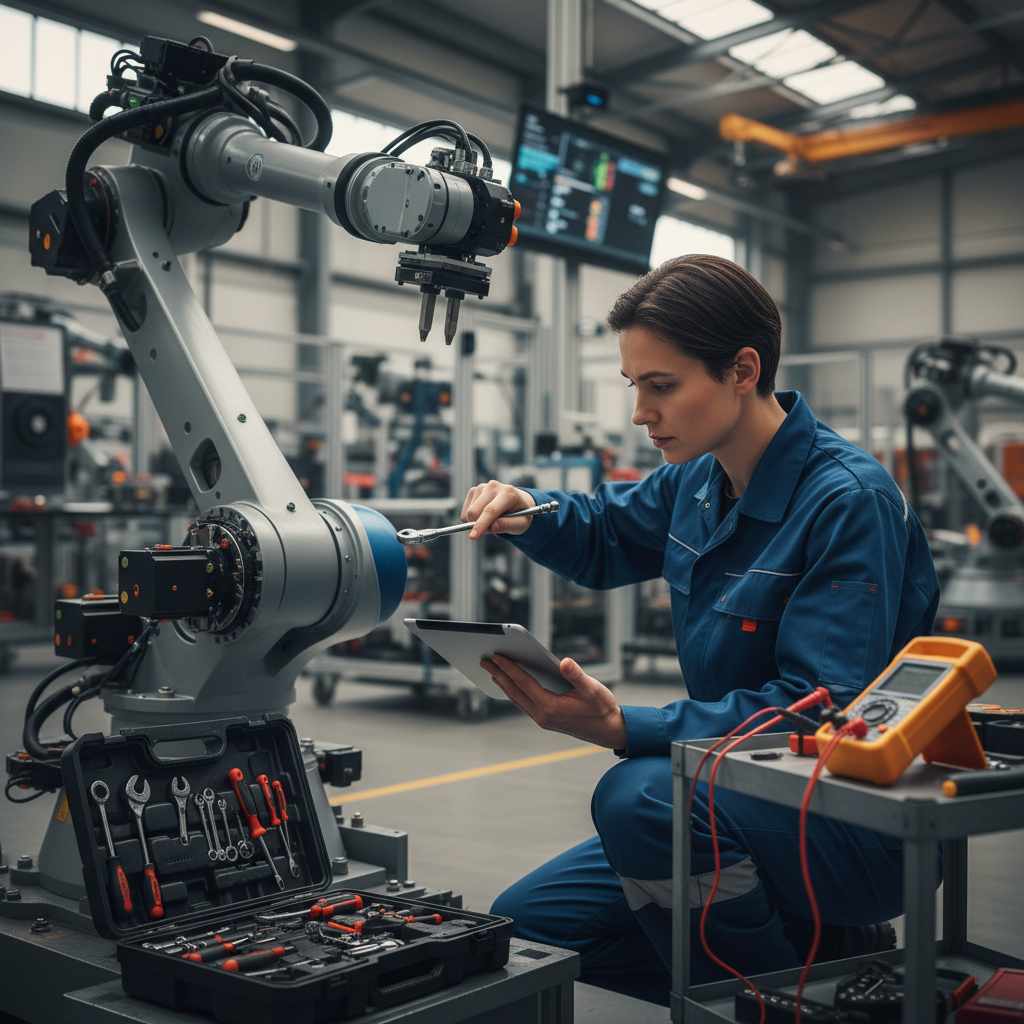 Technicien·ne de maintenance en robotique