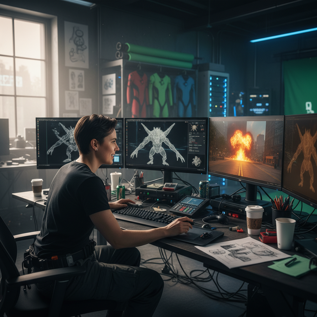 Technicien·ne des effets spéciaux / Truquiste