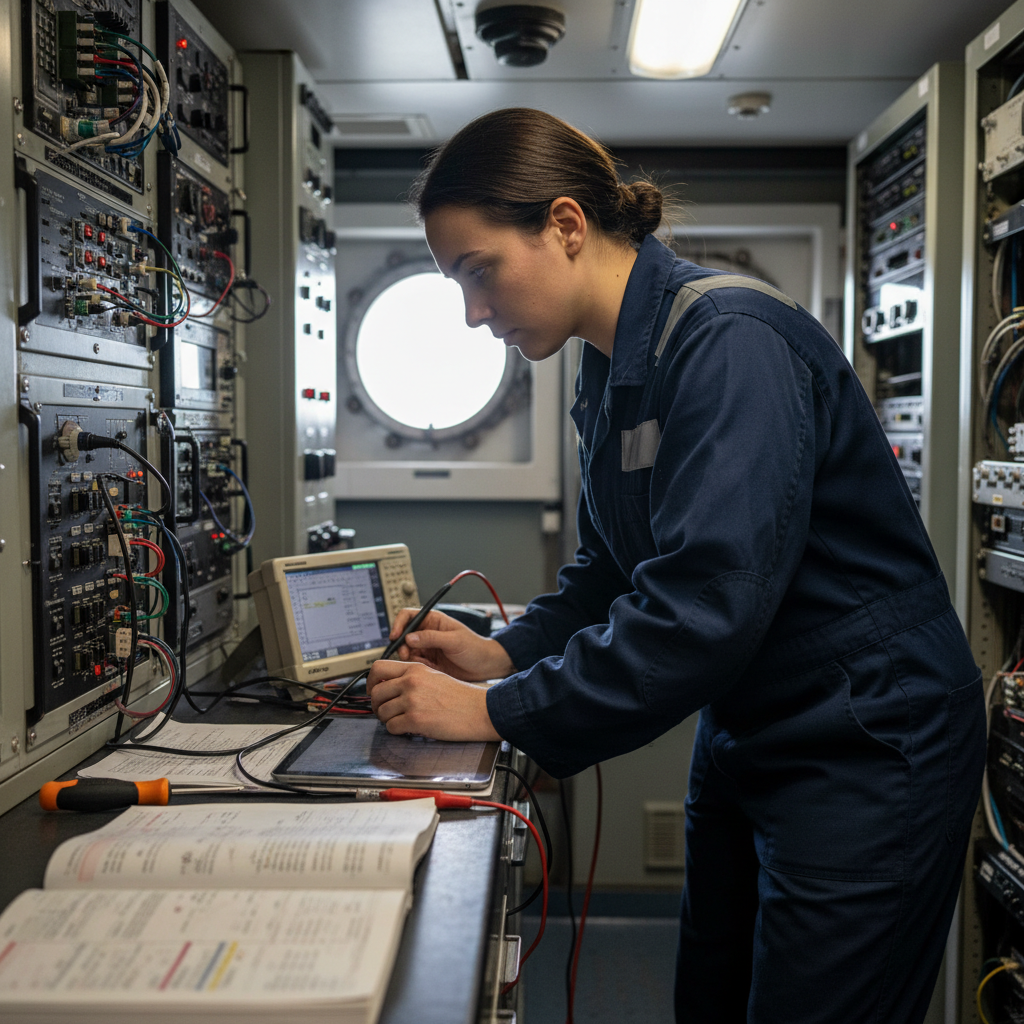 Technicien·ne en électronique navale