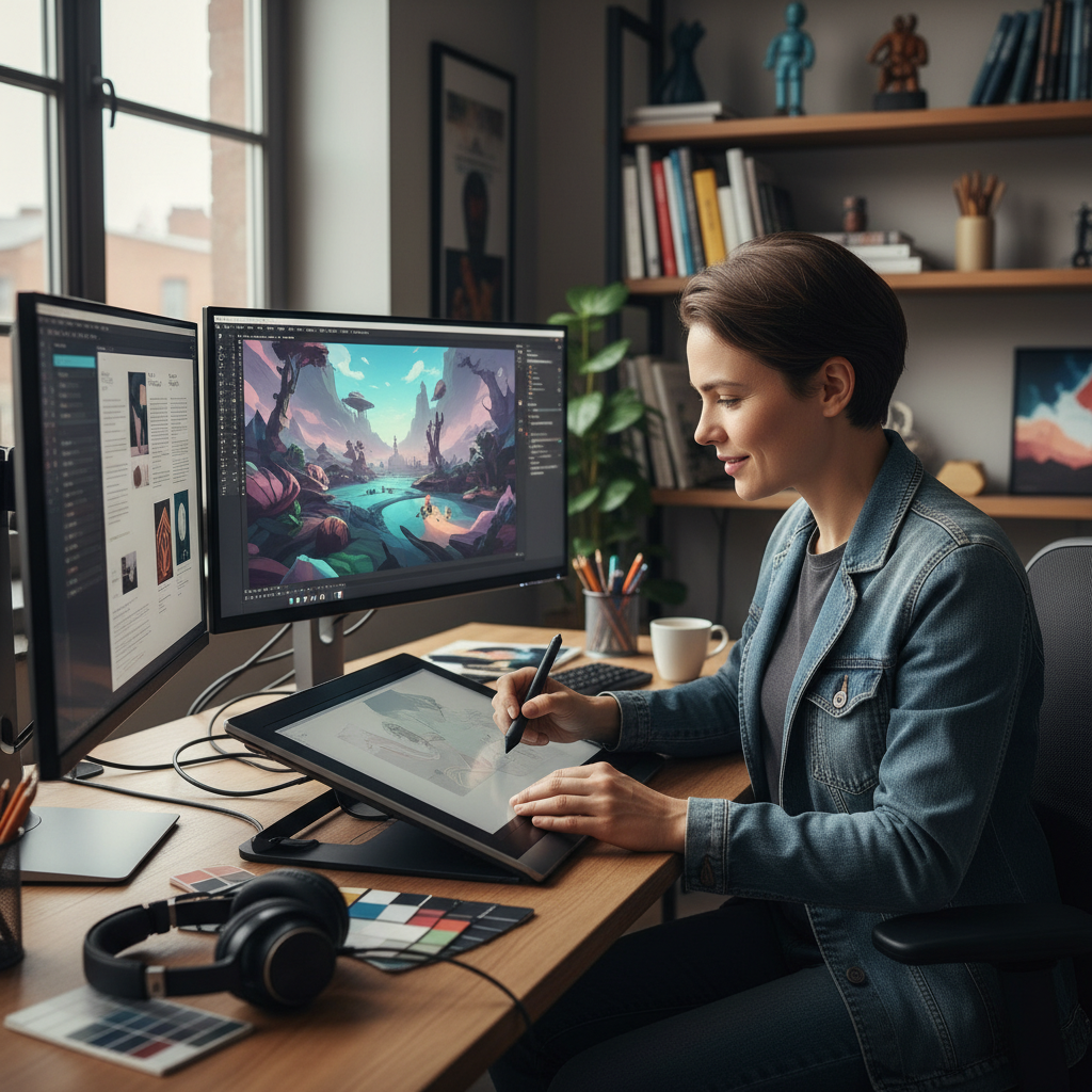 Technicien·ne en infographie