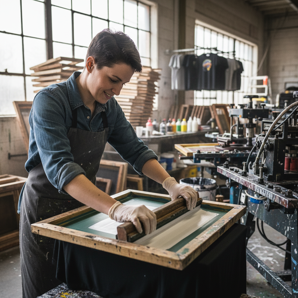 Technicien·ne en sérigraphie