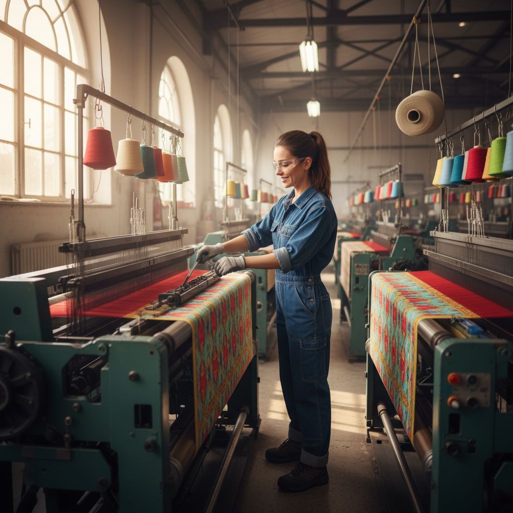 Tisserand industriel / Tisserande industrielle