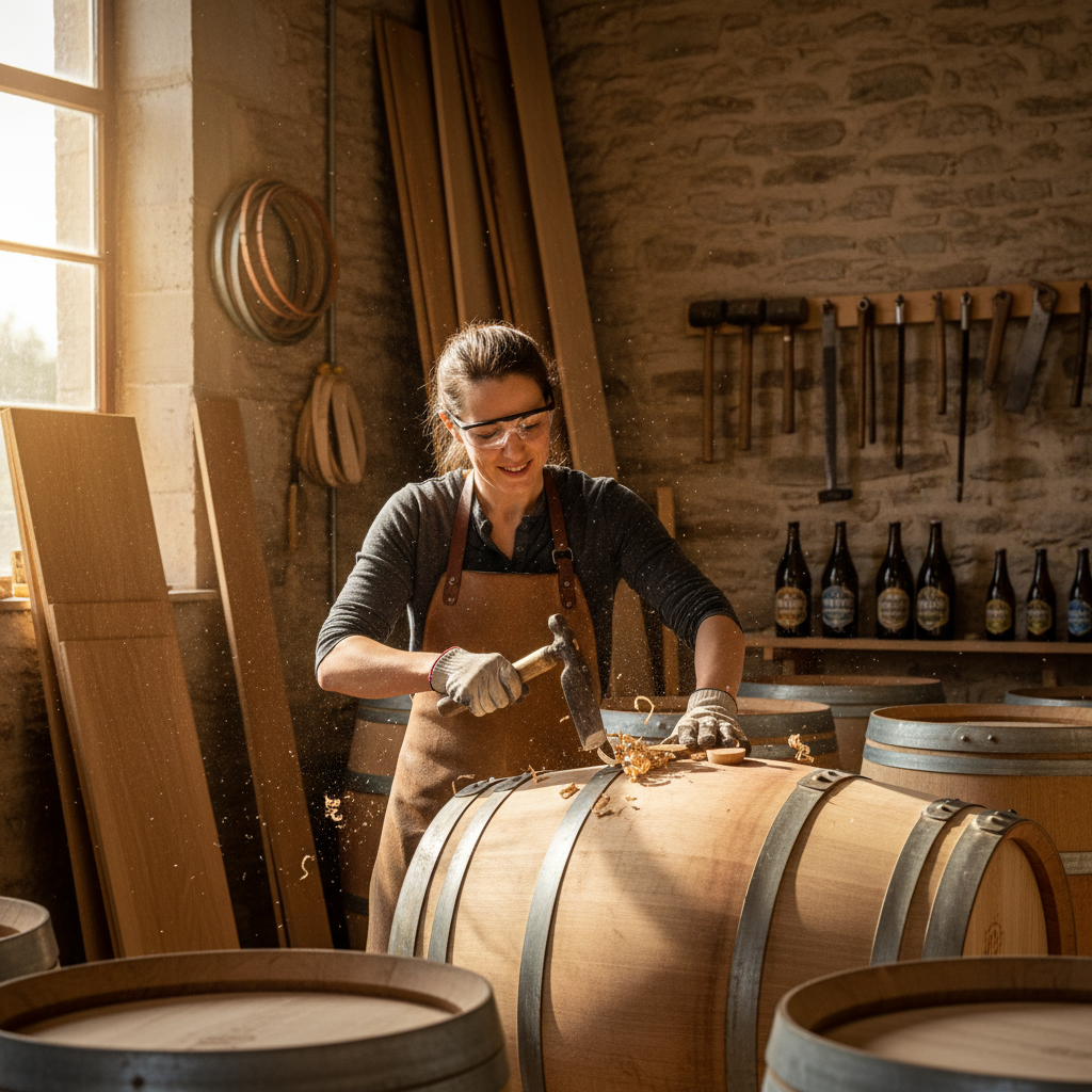 Tonnelier / Tonnelière (Barriques bière/vin)