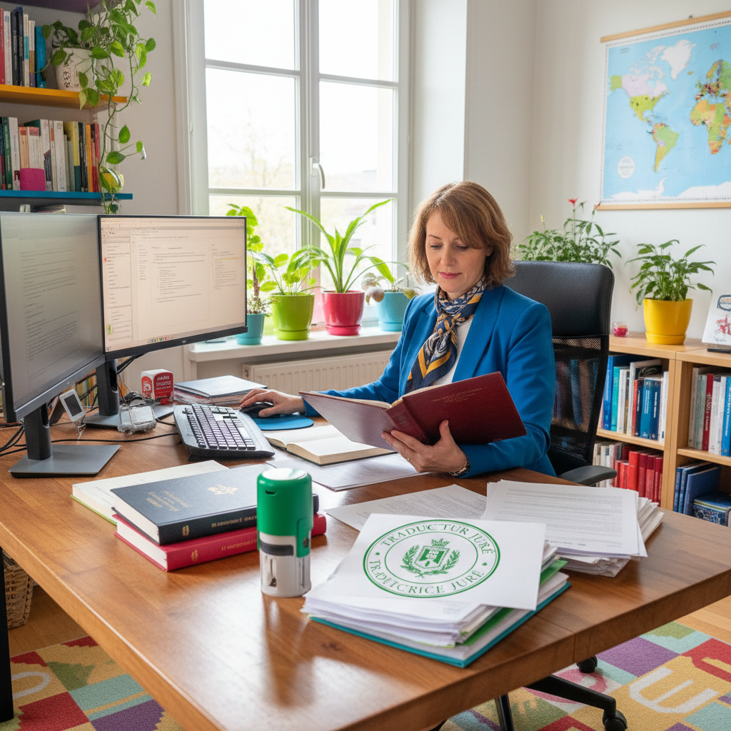 Traducteur juré / Traductrice jurée