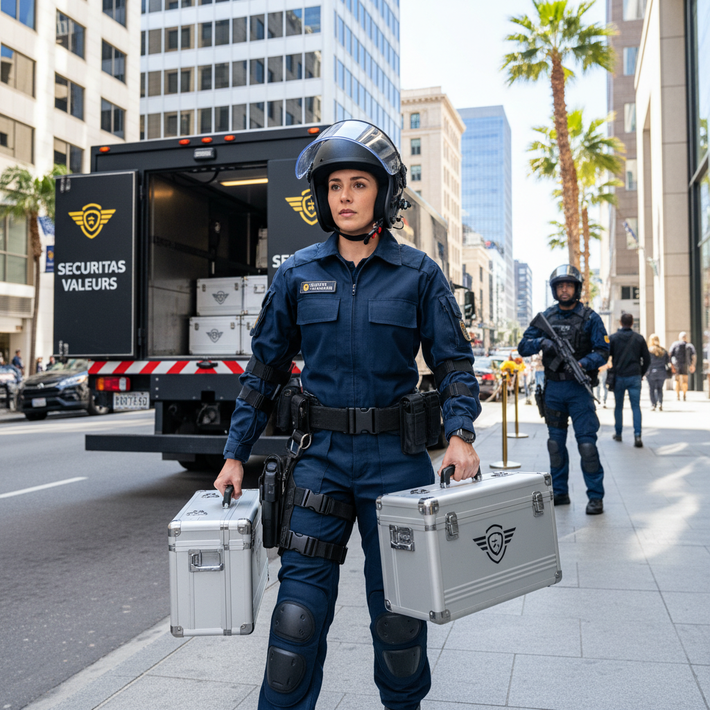 Transporteur de valeurs / Transporteuse de valeurs