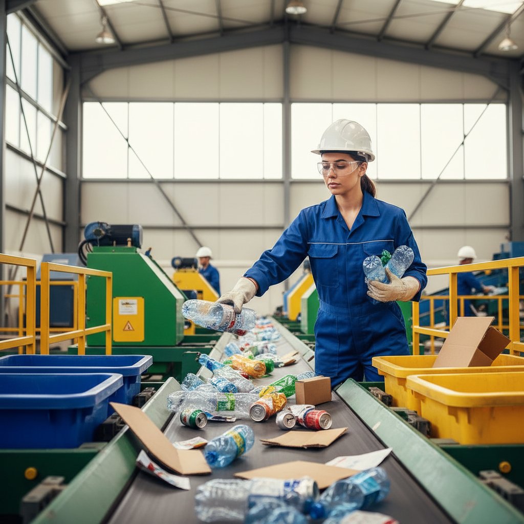 Trieur industriel (Recyclage/Déchets) / Trieuse industrielle