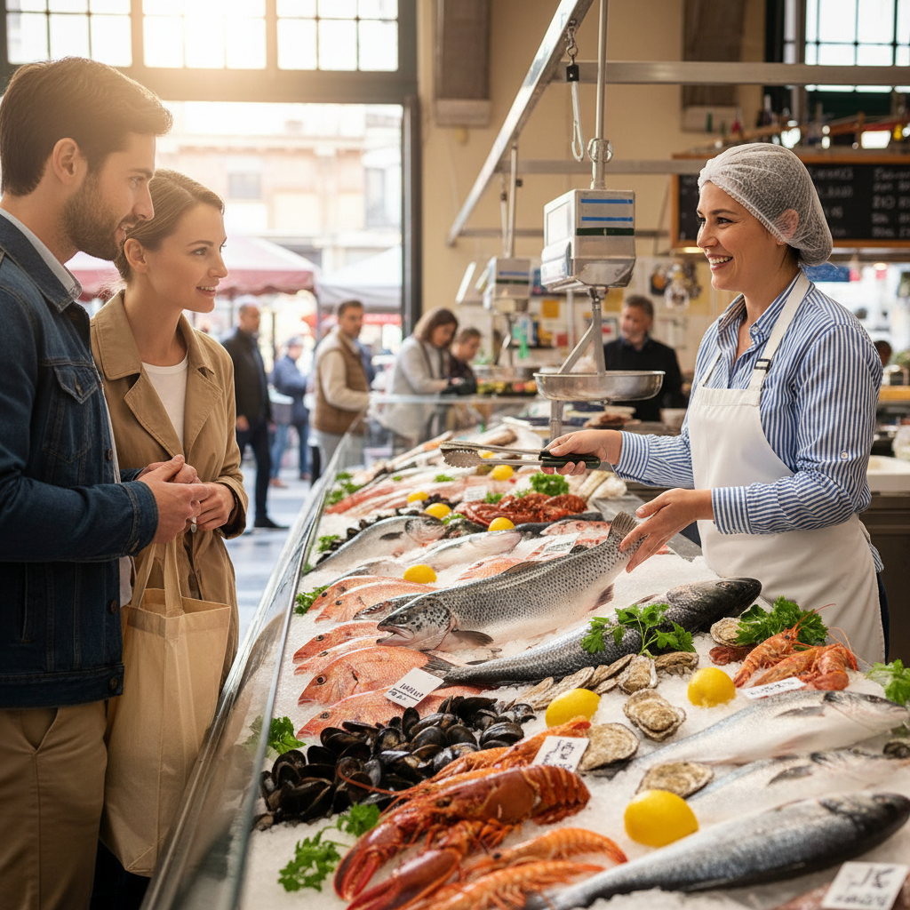 Vendeur en poissonnerie / Vendeuse en poissonnerie