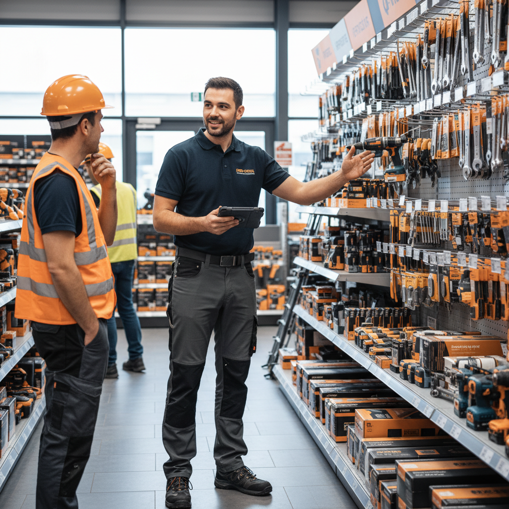 Vendeur outillage professionnel / Vendeuse outillage professionnel