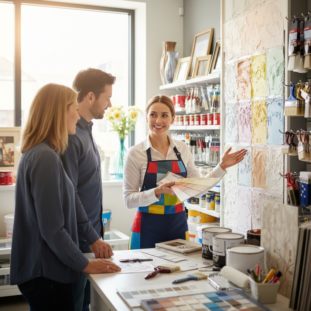 Vendeur peinture et décoration / Vendeuse peinture et décoration