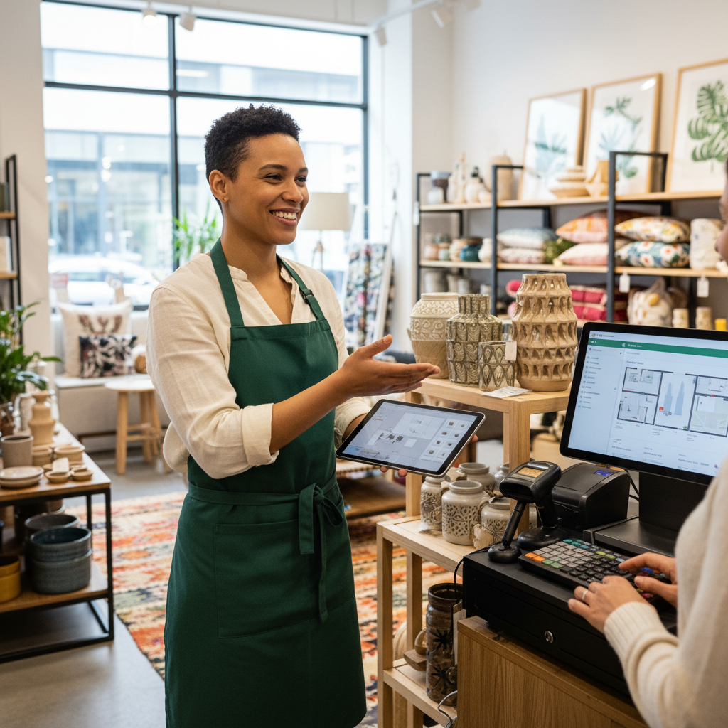 Vendeur/Vendeuse en magasin de décoration