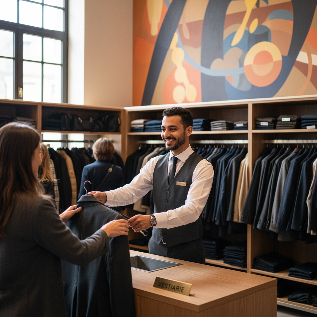 Vestiaire (Employé de vestiaire)