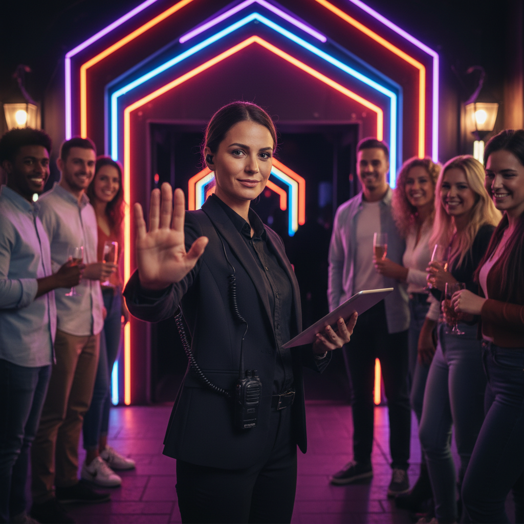 Videur (Portier d'établissement de nuit) / Videuse