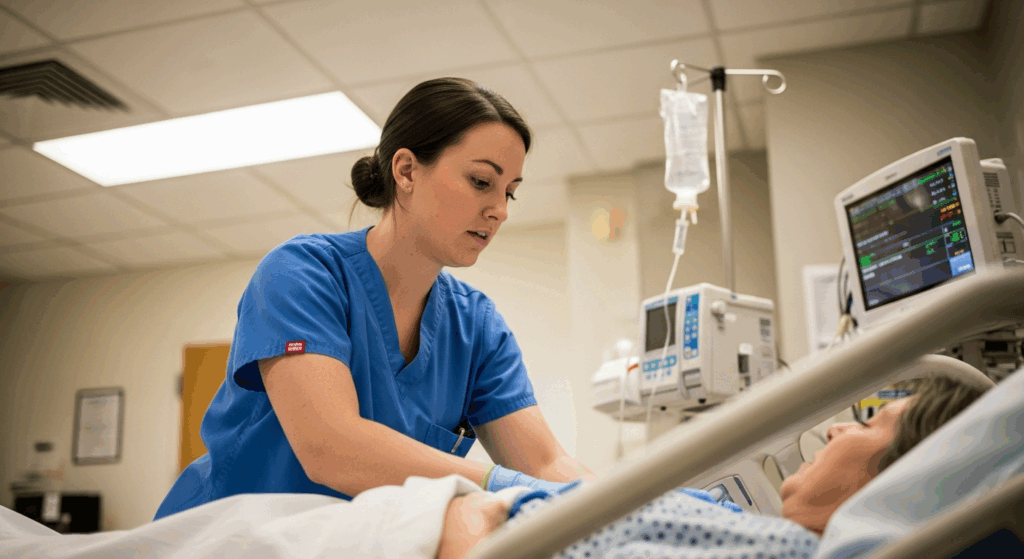 Sophie, infirmière au CHU de Liège