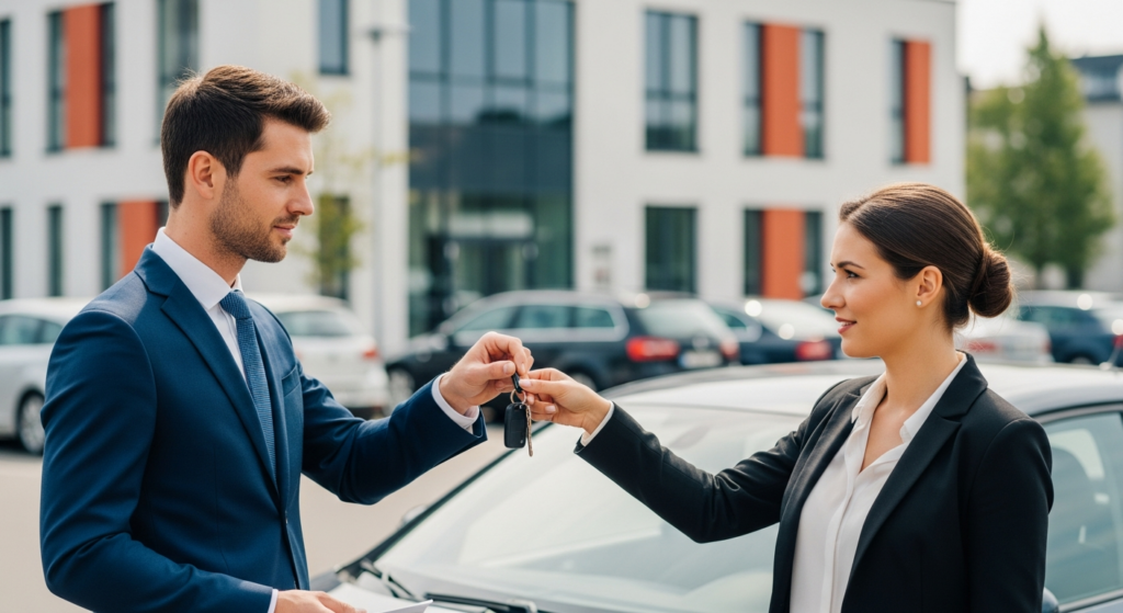 Voiture de société et démission